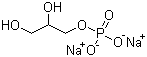 Disodium alpha-glycerophosphate molecular structure (CAS 1555-56-2)