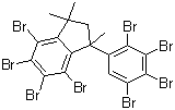 Octabromo-1,3,3-trimethyl-1-phenylindan molecular structure (CAS 155613-93-7)