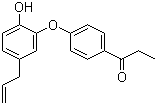 异木兰花碱分子结构 (CAS 155709-41-4)