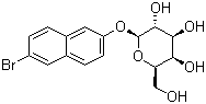 6-Bromo-2-naphthyl beta-D-galactoside molecular structure (CAS 15572-30-2)