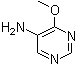 4-Methoxy-5-pyrimidinamine molecular structure (CAS 15579-82-5)