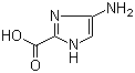 4-Amino-1H-imidazole-2-carboxylic acid molecular structure (CAS 155815-92-2)