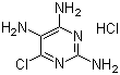 2,4,5-Triamino-6-chloropyrimidine hydrochloride molecular structure (CAS 155824-29-6)