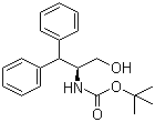 structure of CAS# 155836-47-8, N-Boc-beta-phenyl-L-phenylalaninol;N-(tert-Butoxycarbonyl)-beta-phenyl-L-phenylalaninol