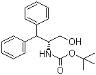 N-Boc-beta-phenyl-D-phenylalaninol molecular structure (CAS 155836-48-9)