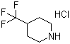 4-(Trifluoromethyl)piperidine hydrochloride molecular structure (CAS 155849-49-3)