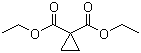Diethyl 1,1-cyclopropanedicarboxylate molecular structure (CAS 1559-02-0)