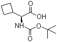 Boc-L-Cyclobutylglycine molecular structure (CAS 155905-77-4)