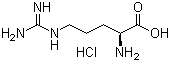 L-Arginine hydrochloride molecular structure (CAS 15595-35-4)