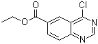 Ethyl 4-chloroquinazoline-6-carboxylate molecular structure (CAS 155960-94-4)