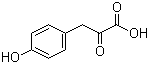 4-Hydroxyphenylpyruvic acid molecular structure (CAS 156-39-8)
