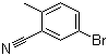 5-Bromo-2-methylbenzonitrile molecular structure (CAS 156001-51-3)