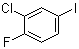 结构式 CAS# 156150-67-3, 3-氯-4-氟碘苯