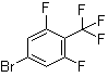 3,5-Difluoro-4-trifluoromethylbromobenzene molecular structure (CAS 156243-64-0)