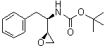 (2S,3R)-3-(tert-Butoxycarbonylamino)-1,2-epoxy-4-phenylbutane molecular structure (CAS 156474-22-5)