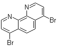 4,7-Dibromo-1,10-phenanthroline molecular structure (CAS 156492-30-7)