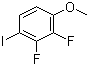 2,3-Difluoro-1-iodo-4-methoxybenzene molecular structure (CAS 156499-64-8)