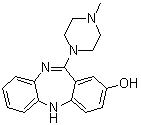 11-(4-Methyl-1-piperazinyl)-5H-dibenzo[b,e][1,4]diazepin-2-ol molecular structure (CAS 156632-07-4)