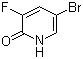 结构式 CAS# 156772-63-3, 5-溴-3-氟-2(1H)-吡啶酮
