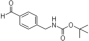 (4-Formylbenzyl)carbamic acid tert-butyl ester molecular structure (CAS 156866-52-3)
