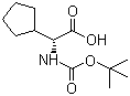 Boc-D-Cyclopentylglycine molecular structure (CAS 156881-63-9)