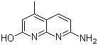 7-Amino-4-methyl[1,8]naphthyridin-2-ol molecular structure (CAS 1569-15-9)