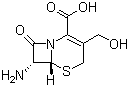 Deacetyl-7-aminocephalosporanic acid molecular structure (CAS 15690-38-7)