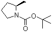 结构式 CAS# 157007-54-0, (R)-2-甲基吡咯烷-1-羧酸叔丁酯