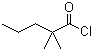 2,2-Dimethylvaleroyl chloride  molecular structure (CAS 15721-22-9)