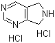 6,7-Dihydro-5H-pyrrolo[3,4-d]pyrimidine dihydrochloride molecular structure (CAS 157327-51-0)