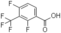 structure of CAS# 157337-81-0, 2,4-Difluoro-3-trifluoromethylbenzoic acid