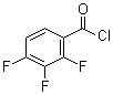 结构式 CAS# 157373-08-5, 2,3,4-三氟苯甲酰氯