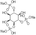 D-myo-Inositol 1,4,6-tris(dihydrogen phosphate) trisodium salt molecular structure (CAS 157380-18-2)
