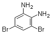 3,5-Dibromo-1,2-benzenediamine molecular structure (CAS 1575-38-8)