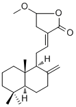 Coronarin D methyl ether molecular structure (CAS 157528-81-9)