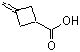 3-亚甲基环丁烷羧酸分子结构 (CAS 15760-36-8)