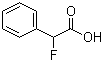 氟苯基乙酸分子结构 (CAS 1578-63-8)