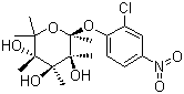 2-Chloro-4-nitrophenyl-alpha-L-fucopyranoside molecular structure (CAS 157843-41-9)