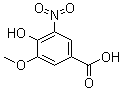 5-Nitrovanillic acid molecular structure (CAS 15785-54-3)