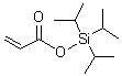 Tri(isopropyl)silyl acrylate molecular structure (CAS 157859-20-6)