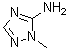 1-Methyl-1H-1,2,4-triazol-5-amine molecular structure (CAS 15795-39-8)