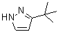 3-tert-Butyl-1H-pyrazole molecular structure (CAS 15802-80-9)