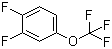 1,2-二氟-4-三氟甲氧基苯分子结构 (CAS 158178-35-9)