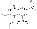 Trifluralin molecular structure (CAS 1582-09-8)