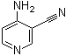 structure of CAS# 15827-84-6, 4-Amino-3-pyridinecarbonitrile;4-Aminonicotinonitrile