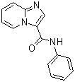 N-苯基咪唑并[1,2-a]吡啶-3-甲酰胺分子结构 (CAS 15833-22-4)