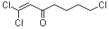 1,1,7-Trichloro-1-hepten-3-one molecular structure (CAS 158355-41-0)