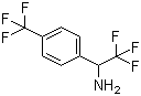 2,2,2-Trifluoro-1-(4-trifluoromethylphenyl)ethylamine molecular structure (CAS 158388-49-9)
