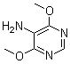 4,6-Dimethoxy-5-pyrimidineamine molecular structure (CAS 15846-15-8)