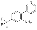结构式 CAS# 158461-54-2, 2-(吡啶-3-基)-5-(三氟甲基)苯胺